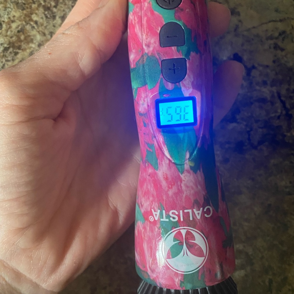Calista perfect pro heated round brush. Rhododendron pattern - Picture 5 of 10